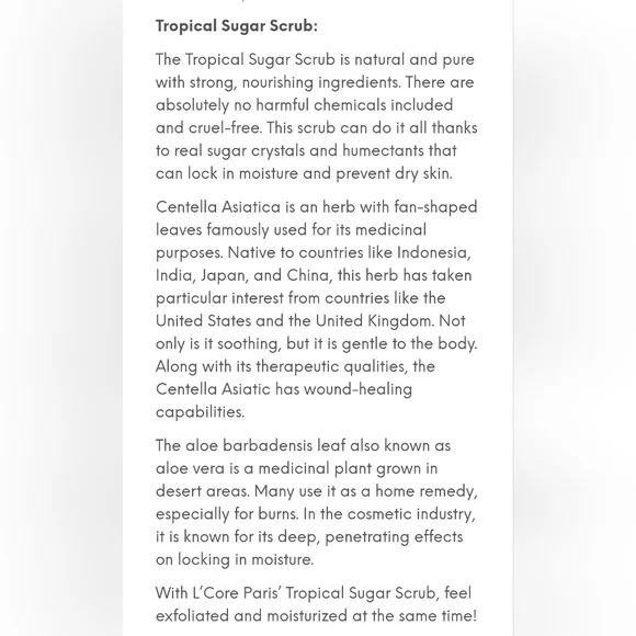 L'CORE Paris,Tropical Spa Bundle BRAND NEW - Picture 8 of 9